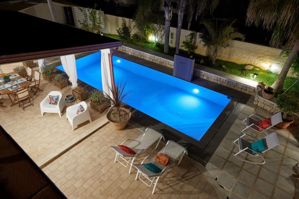 Villa Zamia Con Piscina Santa Maria Del Focallo Ngoại thất bức ảnh