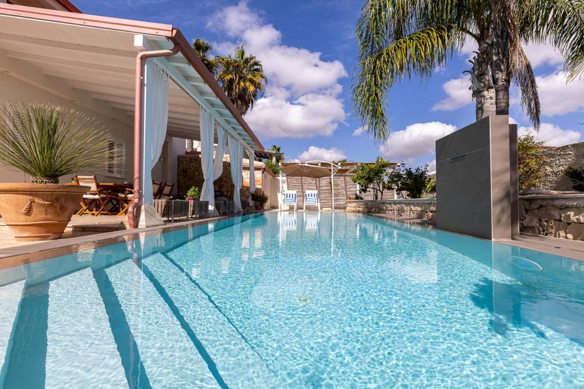 Villa Zamia Con Piscina Santa Maria Del Focallo Ngoại thất bức ảnh